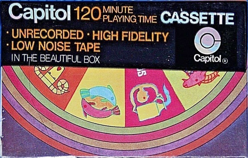 Compact Cassette Capitol Psychedelic Zodiac 120 Type I Normal 1970 USA