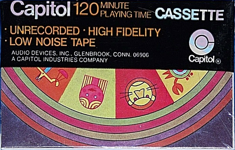 Compact Cassette: Capitol  - Psychedelic 120