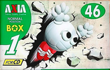 Compact Cassette AXIA Box 1 46 "BOX1B 46" Type I Normal 1996 Japan
