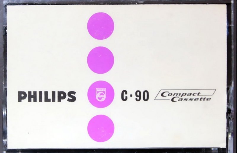 Compact Cassette Philips 90 Type I Normal 1967 Europe