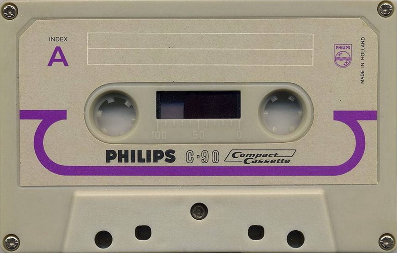 Compact Cassette Philips 90 Type I Normal 1967 Europe