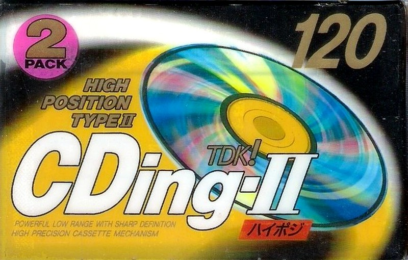 2 pack: TDK  - CDing-II 120