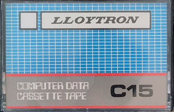 Compact Cassette Lloytron 15 Computer Cassette 1984 Hong Kong