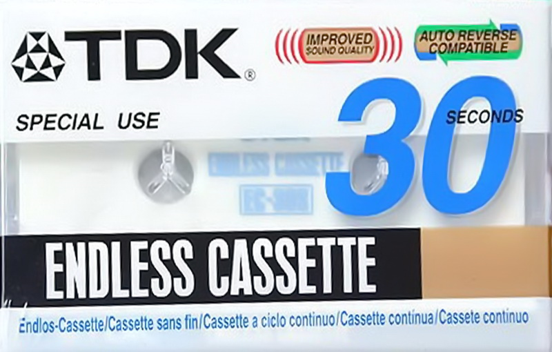 Compact Cassette: TDK  - Endless 30 sec