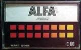 Compact Cassette Alfa 60 Type I Normal 1985 Europe