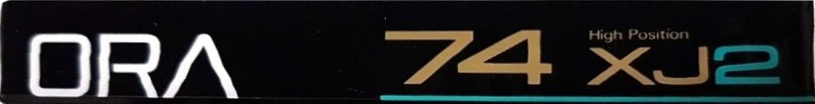 Compact Cassette Ora XJ 74 "C-74XJ2" Type II Chrome 1992 Japan