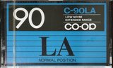 Compact Cassette CO-OP LA 90 Type I Normal 1978 Japan