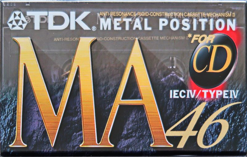 Compact Cassette: TDK  - MA 46