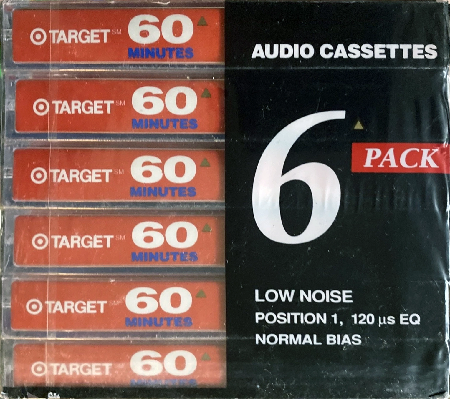 6 pack Target 60 Type I Normal 1993 USA