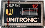 Compact Cassette Unitronic Short time 6 Type I Normal 1981 Hong Kong