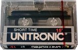 Compact Cassette Unitronic Short time 6 Type I Normal 1981 Hong Kong