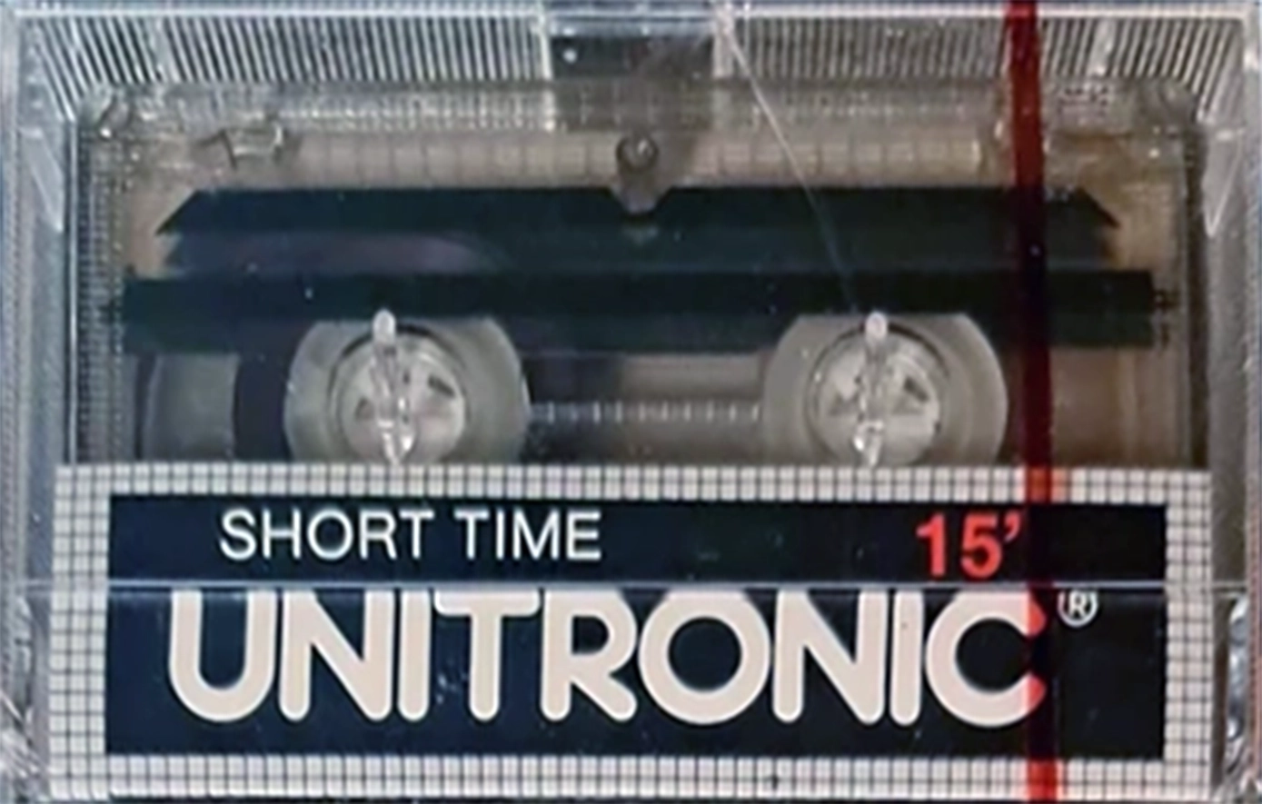 Compact Cassette Unitronic Short time 6 Type I Normal 1981 Hong Kong