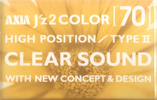 Compact Cassette AXIA J`z 2 Color 70 "JZ2J 70" Type II Chrome 2001 Japan