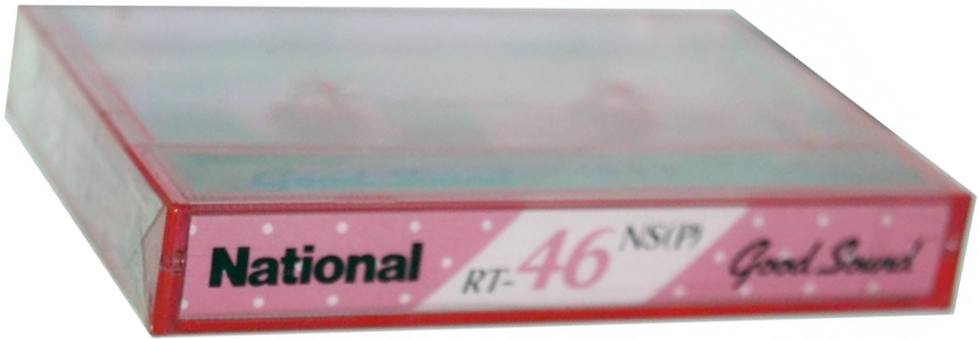 Compact Cassette National NS 46 "RT-46NS (P)" Type I Normal 1985 Japan