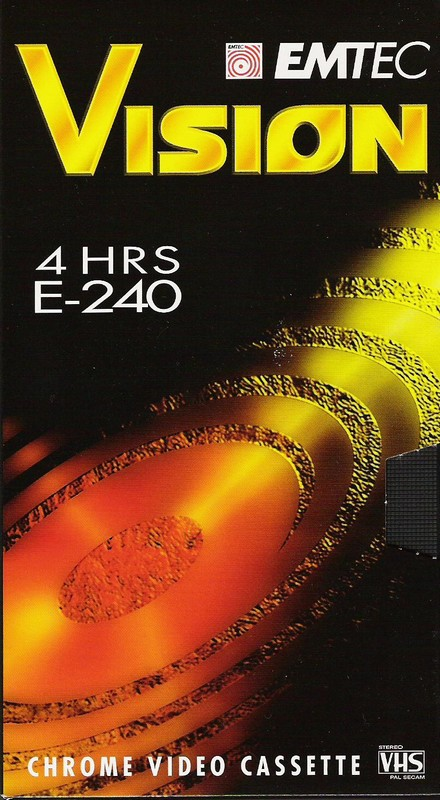 VHS, Video Home System Emtec Vision 240 Type II Chrome 2002 Worldwide
