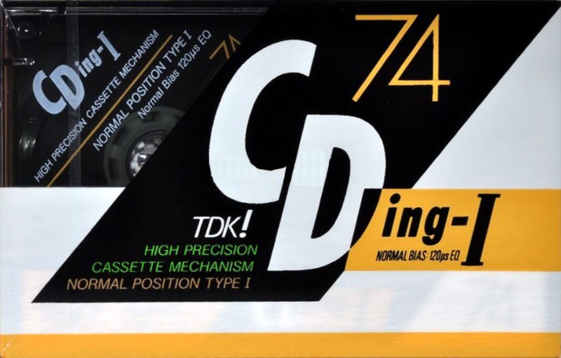 Compact Cassette: TDK  - CDing-I 74