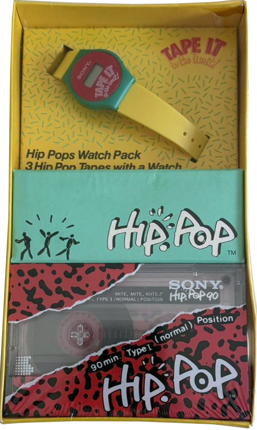 Promo Sony Hip-Pop 90 "3HIP90WATCH" Type I Normal 1988 USA