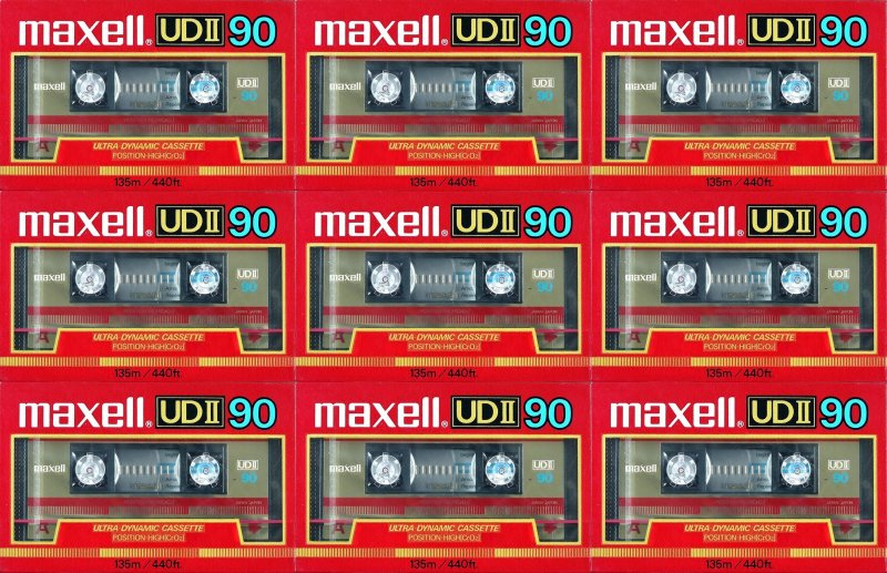 Compact Cassette: Maxell / Hitachi Maxell - UDII 90