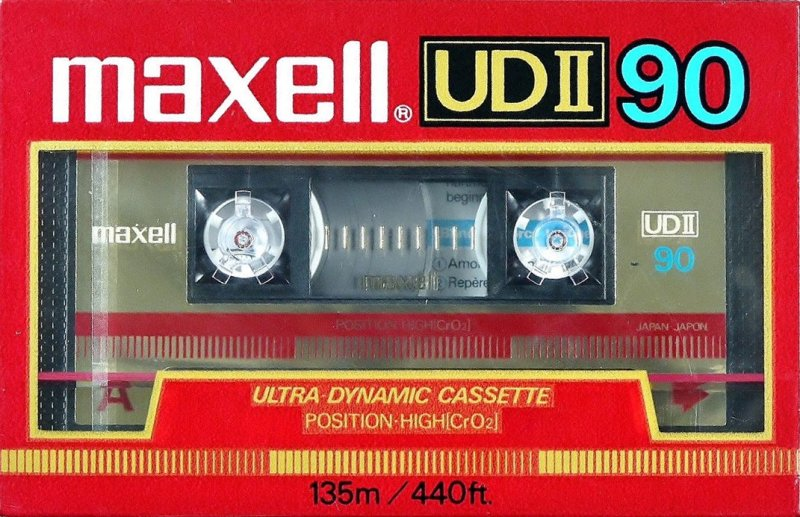 Compact Cassette: Maxell / Hitachi Maxell - UDII 90