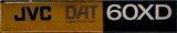 Digital Audio Tape JVC 60 "R-60XDA" Type IV Metal 1990 North America