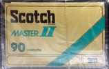 Compact Cassette Scotch Master II 90 Type II Chrome 1975 USA