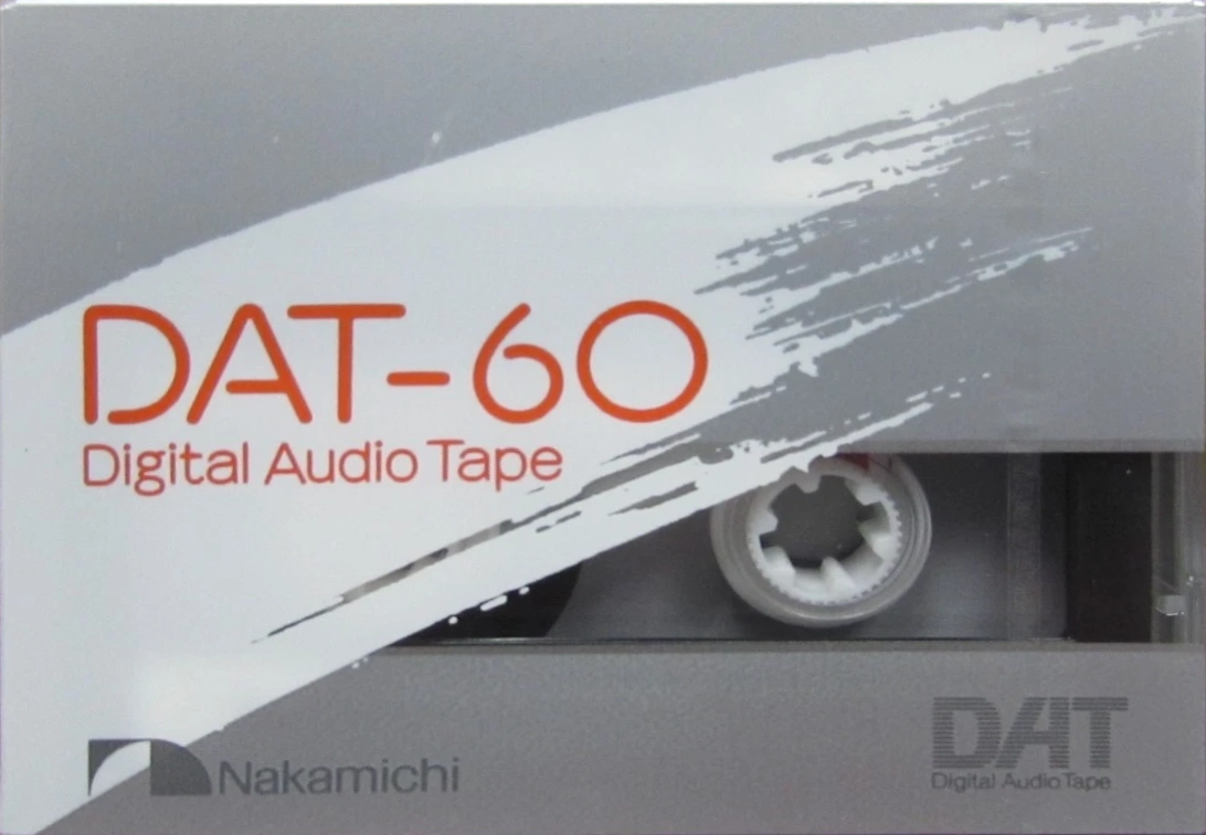 Digital Audio Tape Nakamichi 60 Type IV Metal 1990 Japan