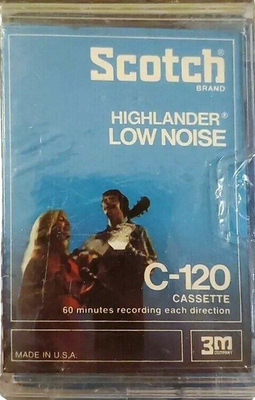 Compact Cassette: 3M Scotch - Highlander 120