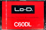 Compact Cassette Lo-D DL 60 Type I Normal 1978 Japan