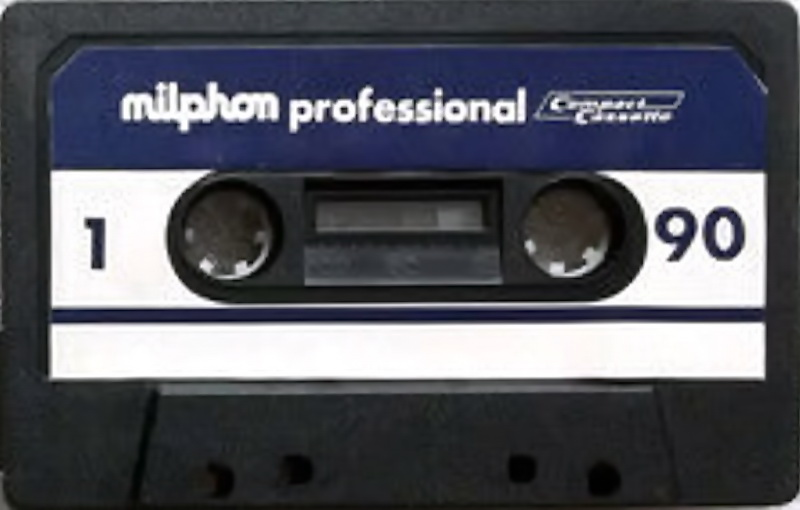 Compact Cassette: Unknown Milphon -  90