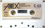 Compact Cassette Amex 60 Type I Normal Hong Kong