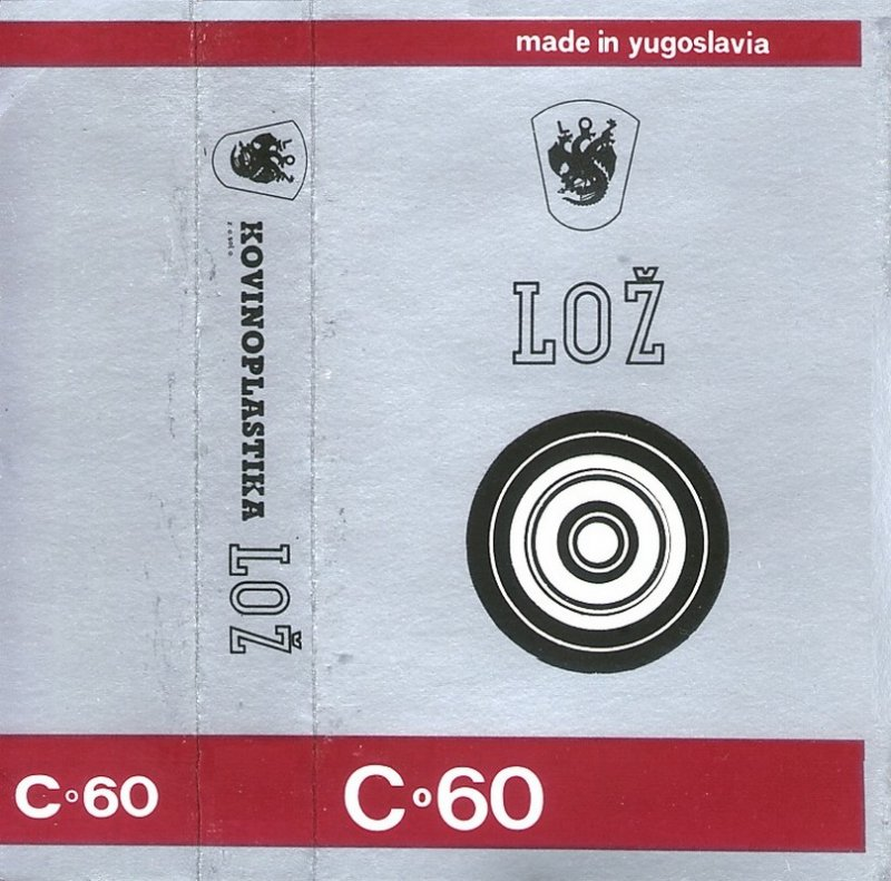 Compact Cassette Lož 60 "Kovinoplastica" Type I Normal Yugoslavia