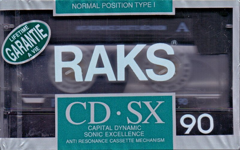 Compact Cassette: RAKS  - CD-SX 90