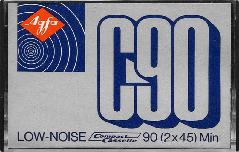 Compact Cassette AGFA 90 Type I Normal 1978 Germany