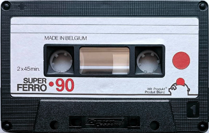 Compact Cassette GB 90 Type I Normal 1986 Belgium