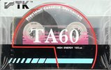 Compact Cassette TK 60 "TA" Type I Normal 1995 Unknown Country