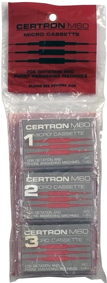 Soft Pack Certron 60 Type I Normal 1985 USA