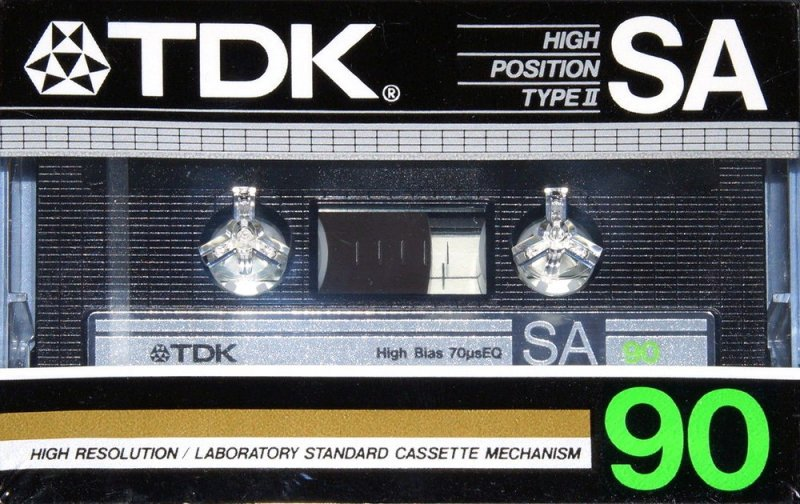 Compact Cassette: TDK  - SA 90