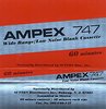 Compact Cassette Ampex 747 60 Type I Normal 1975 USA