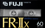 Compact Cassette Fuji FR-IIx 60 Type II Chrome 1989 North America