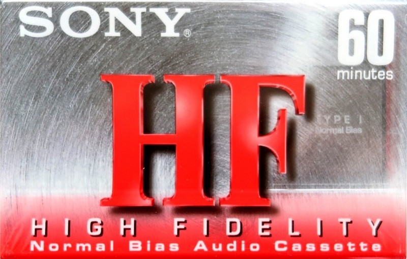 Compact Cassette Sony HF 60 Type I Normal 1995 North America