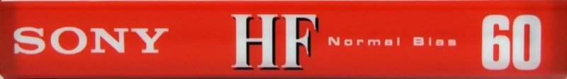 Compact Cassette Sony HF 60 Type I Normal 1995 North America