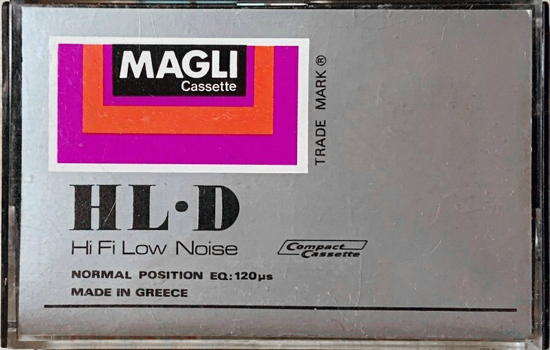 Compact Cassette Magli HL-D 60 Type I Normal Greece