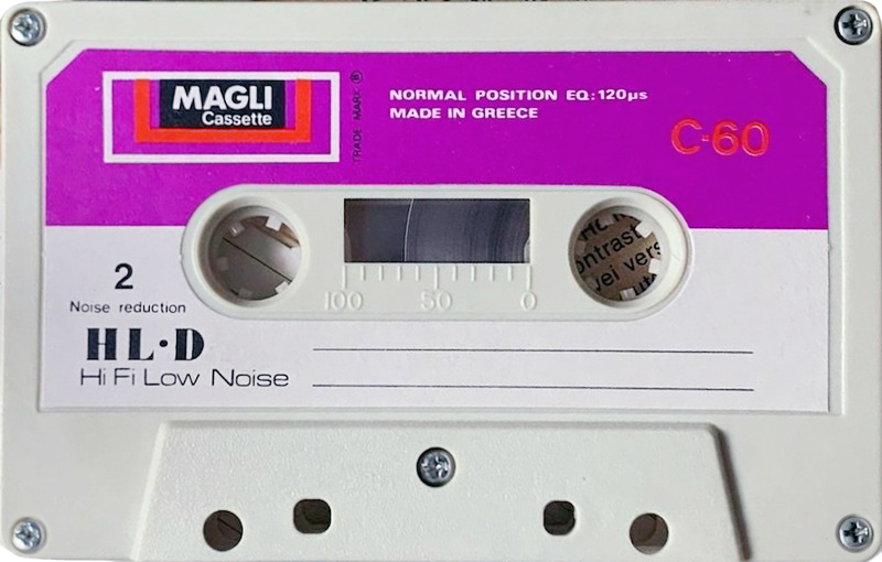 Compact Cassette Magli HL-D 60 Type I Normal Greece