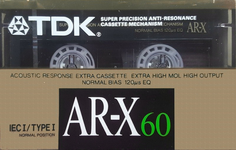 Compact Cassette: TDK  - AR-X 60