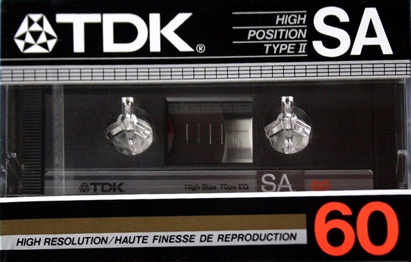 Compact Cassette: TDK  - SA 60