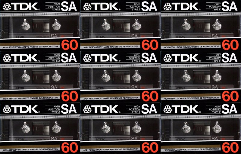 Compact Cassette: TDK  - SA 60