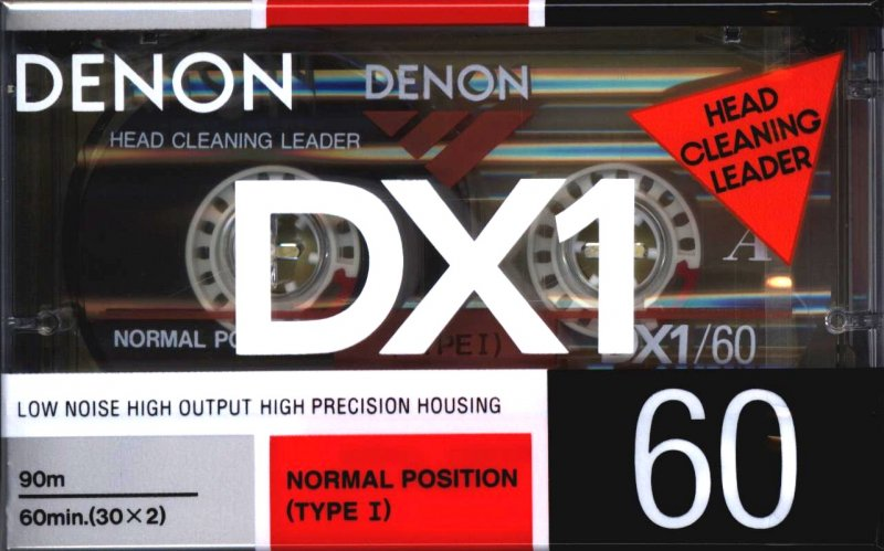 Compact Cassette: Nippon Columbia / Denon Denon - DX1 60