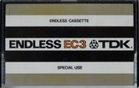 Compact Cassette TDK EC Endless 3 "EC3" Endless Cassette 1974 Japan