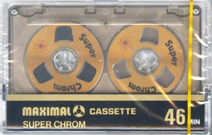 Compact Cassette Maximal 46 Type II Chrome Hong Kong