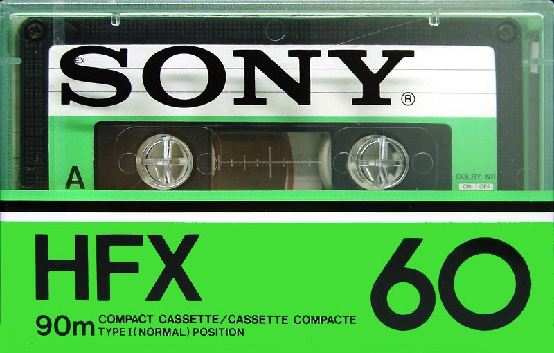 Compact Cassette: Sony  - HFX 60